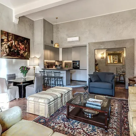 Apartamento Stylish 2 Bdr With Balcony By Pantheon & Forum Roma
