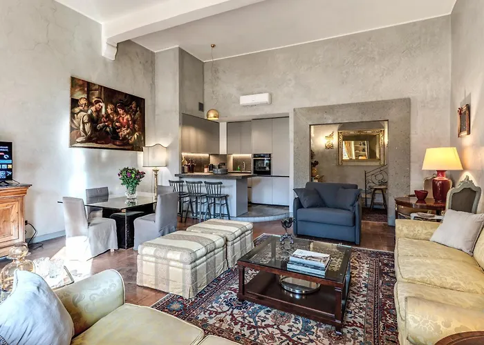 Apartmán Stylish 2 Bdr With Balcony By Pantheon & Forum Řím